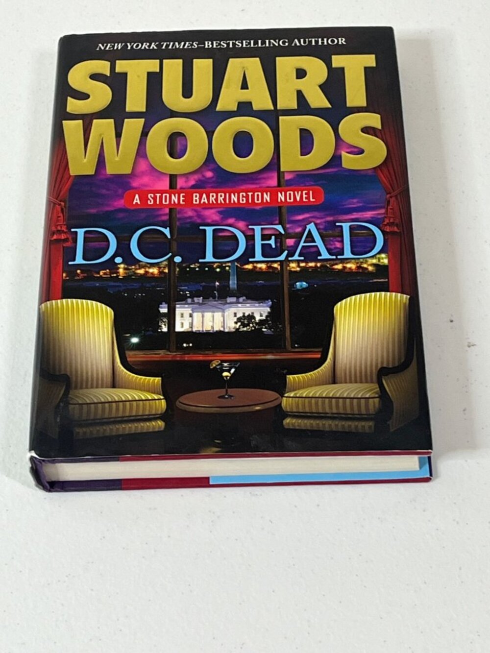 DC Dead Stuart Woods Stone Barrington Hardcover Thriller Mystery Novel